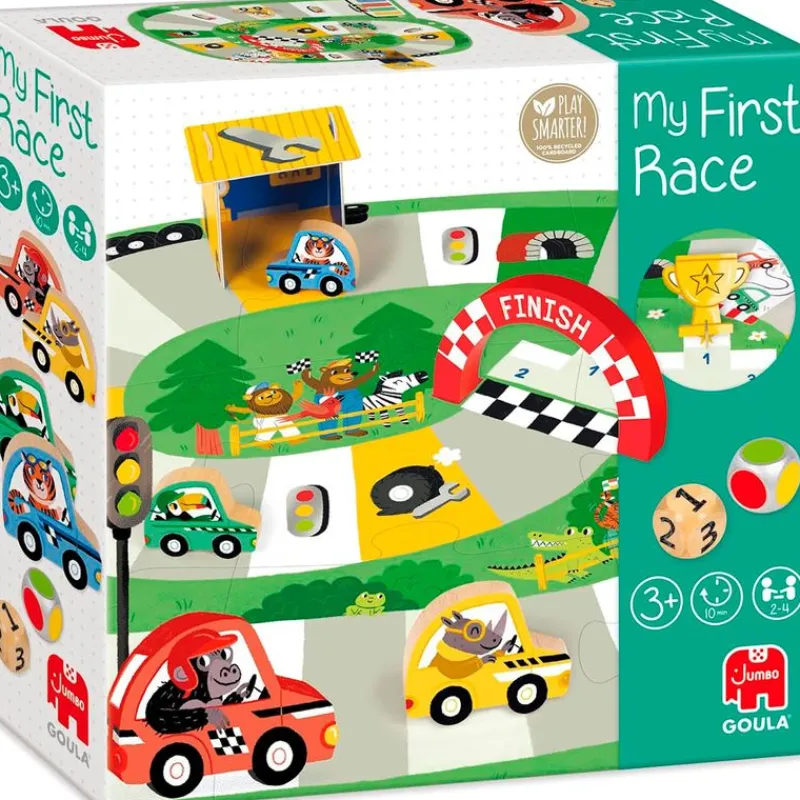 GOULA Mi Primera Carrera Juego- Juegos Y Juguetes Educativos|Juegos De Mesa