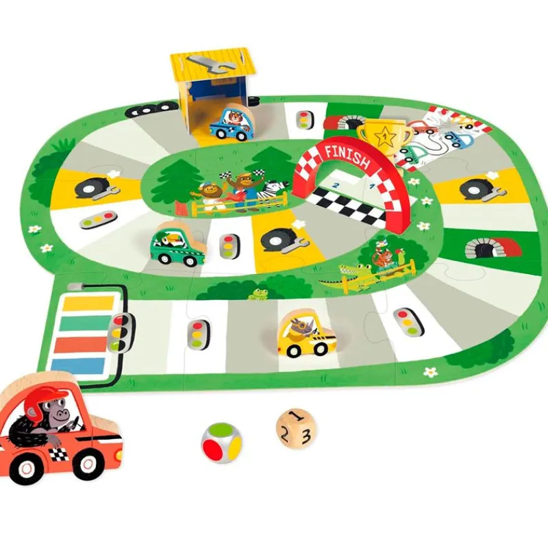 GOULA Mi Primera Carrera Juego- Juegos Y Juguetes Educativos|Juegos De Mesa