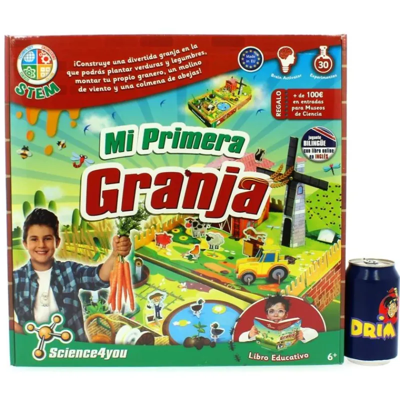SCIENCE 4 YOU Mi Primera Granja- Juegos Y Juguetes Educativos