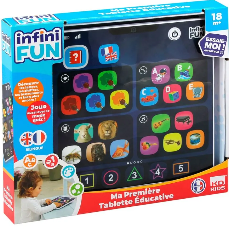 CEFA Electrónicos|Mi Primera Tablet Infinifun