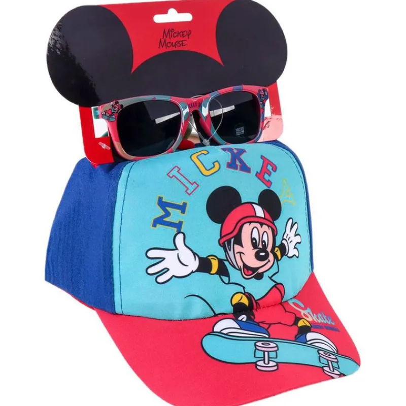 SELECCION DRIM Mickey Mouse Pack Gorra + Gafas- Ropa Y Complementos