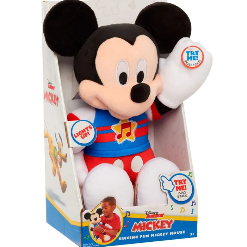 JUST PLAY Mickey Mouse Peluche Parlanchín- Primera Infancia Y Preescolar|Electrónicos