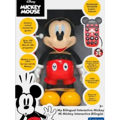 LEXIBOOK Mickey Mouse Robot Interactivo Bilingüe- Electrónicos