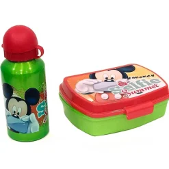 KIDS EUROSWAN Escolar|Mickey Mouse Sandwich con Cantimplora