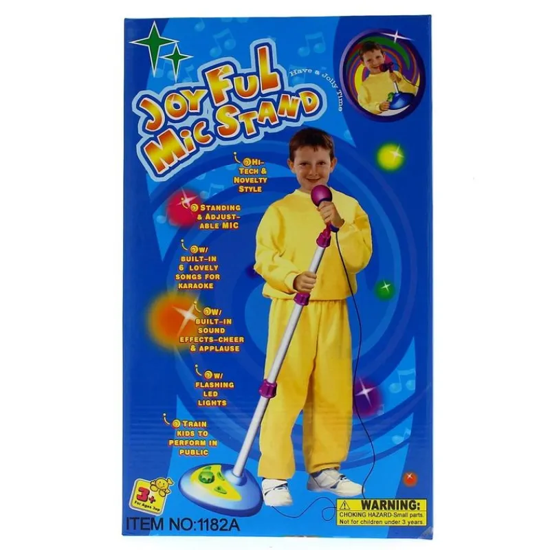 DRIM DISCOUNT Instrumentos Musicales|Micrófono electrónico azul