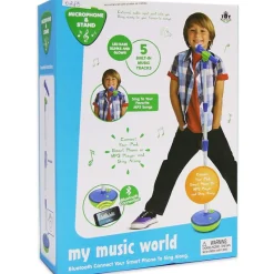 DRIM DISCOUNT Instrumentos Musicales|Micrófono Infantil con Altavoz Bluetooth