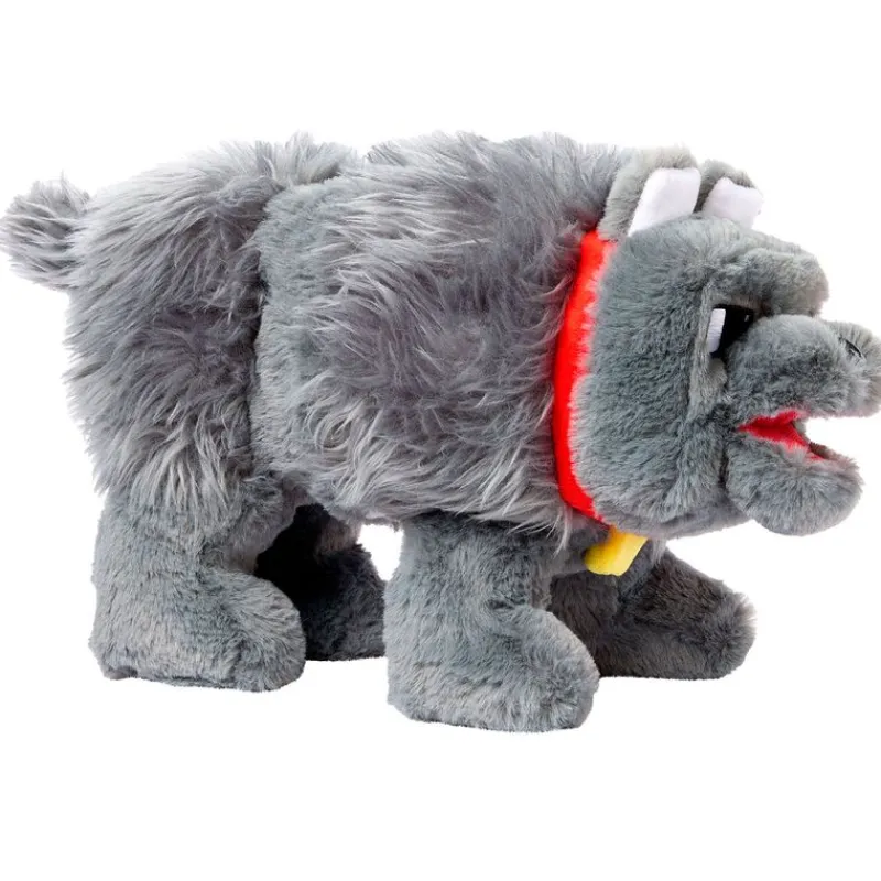 MATTEL Minecraft Dennis el Lobo Peluche 20 cm- Peluches|Primera Infancia Y Preescolar