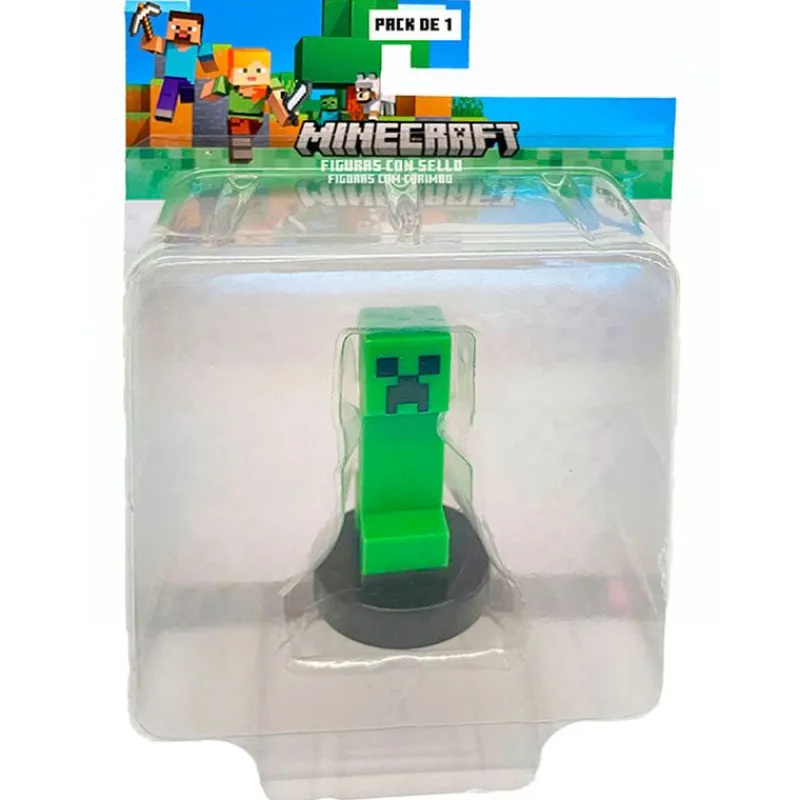 BIZAK Figuras Videojuegos|Figuras Y Figuras De Acción|Minecraft Figura Individual Surtida
