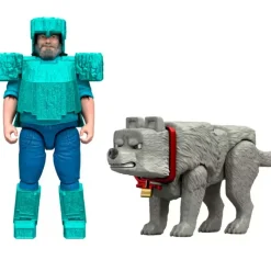 MATTEL Minecraft la Película Conjunto Un Mejor Amigo Peludo- Figuras Videojuegos|Figuras Y Figuras De Acción