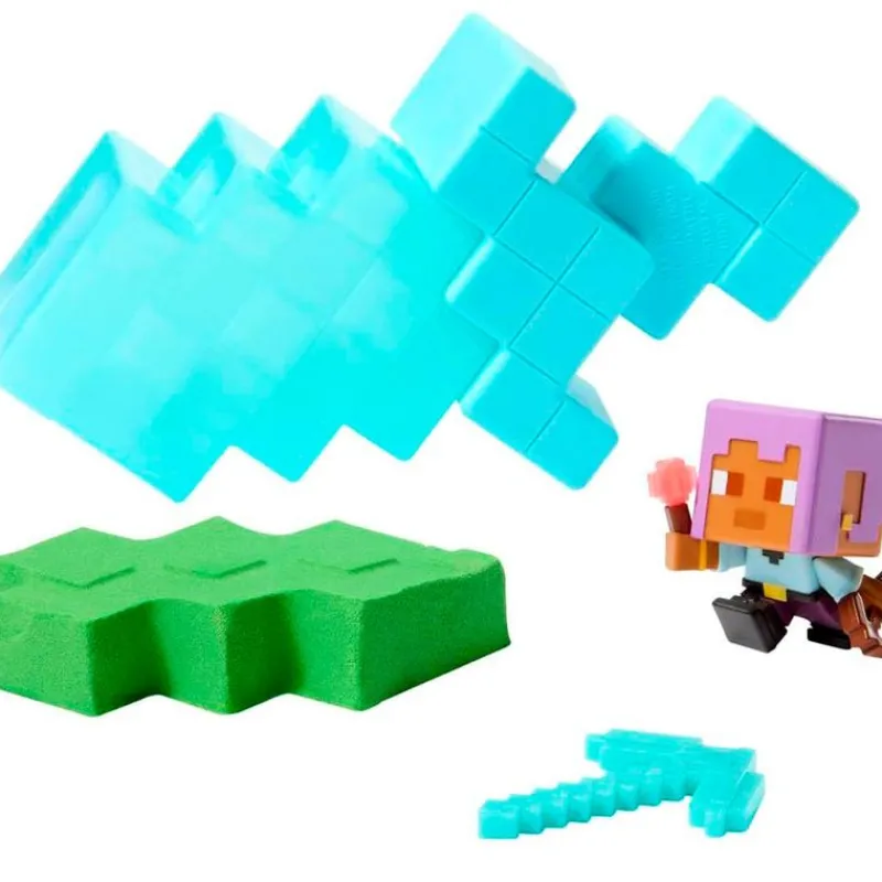 MATTEL Manualidades|Minecraft Mini Mode Figura Sorpresa