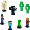 BIZAK Minecraft Pack Deluxe 8 Figuras Sorpresa- Figuras Videojuegos|Figuras Y Figuras De Acción