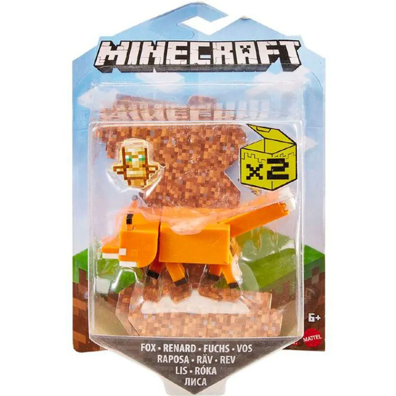 MATTEL Minecraft Pack Figura Articulada Surtida- Figuras Videojuegos|Figuras Y Figuras De Acción