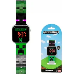 KIDS EUROSWAN Minecraft Reloj LED- Electrónicos