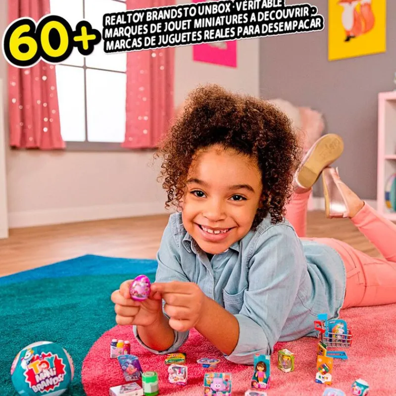 BANDAI Mini Brands Figura Individual Sorpresa- Manualidades