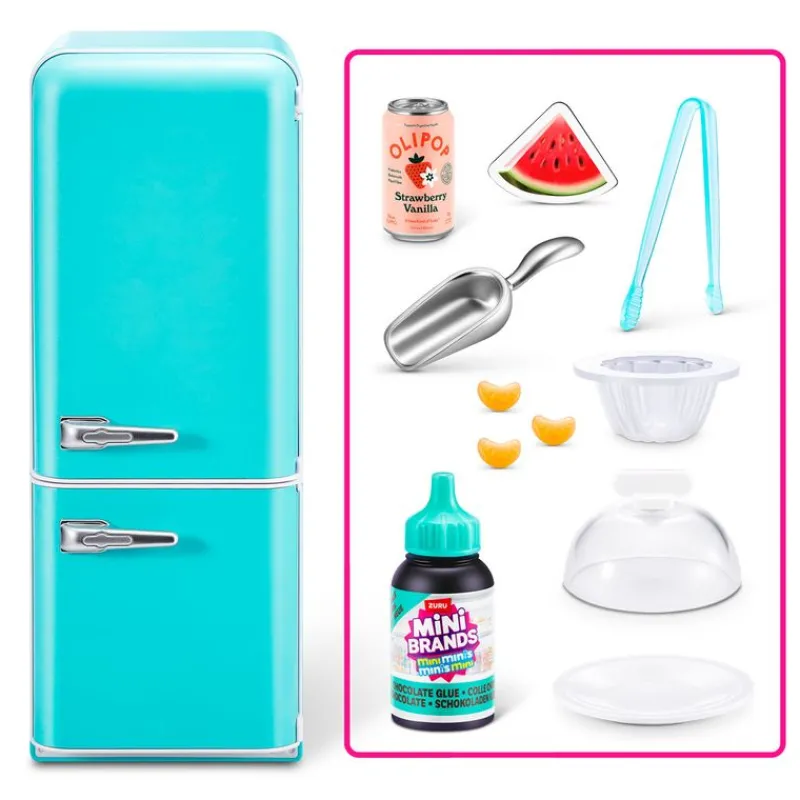 ZURU Mini Brands Nevera Sorpresa Serie 1- Muñecas