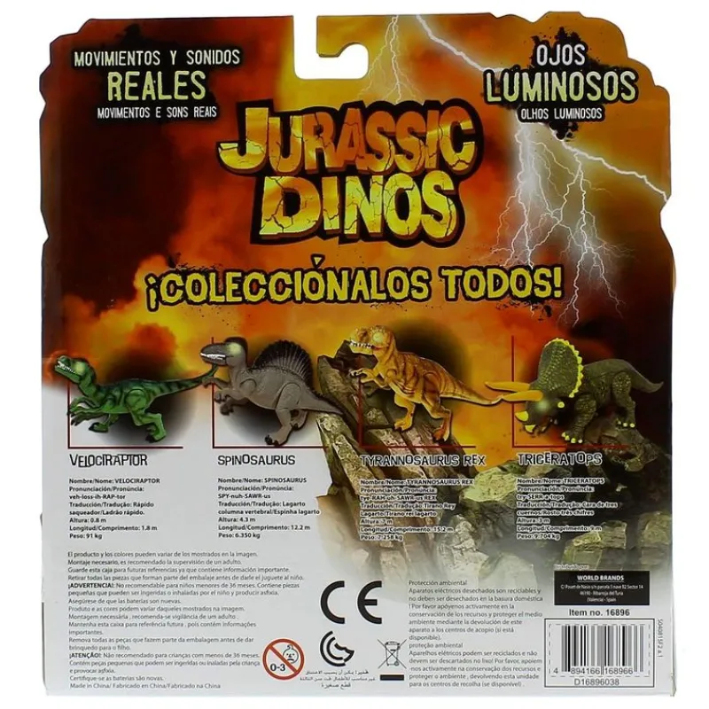 DRIM DISCOUNT Mini Jurassic Triceratops- Figuras Y Figuras De Acción