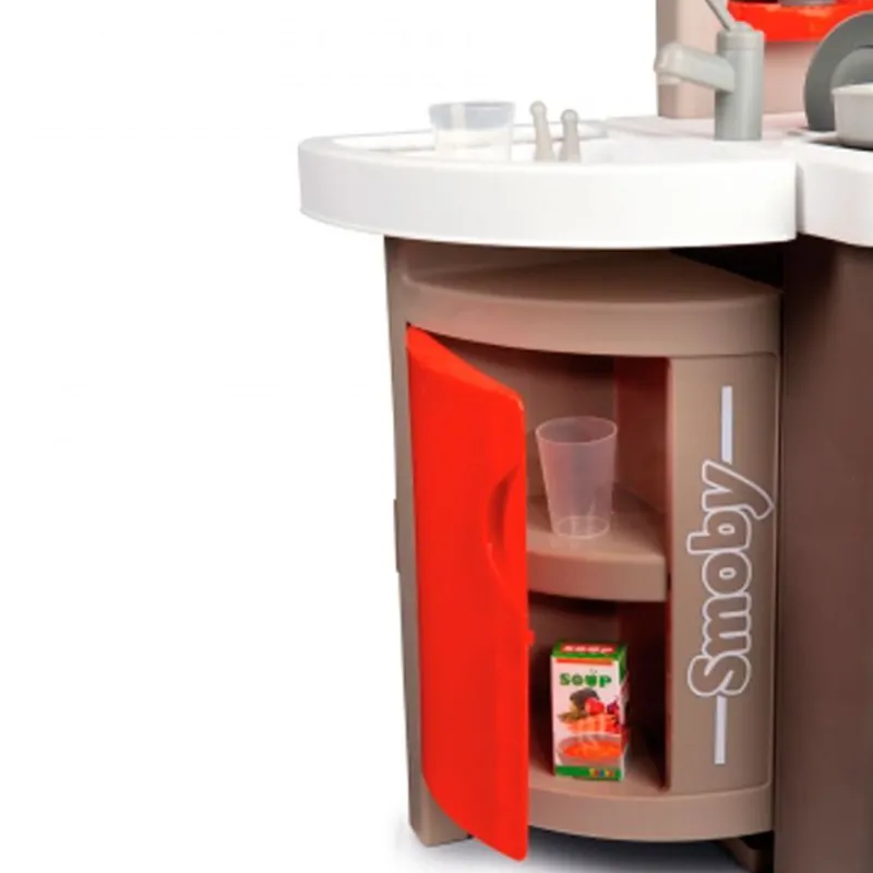 SMOBY Juegos Y Juguetes De Imitación|Mini Tefal Cocina Plegable Opencook