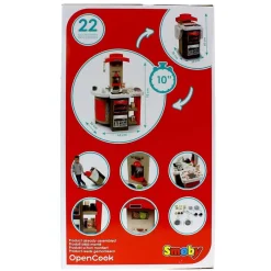 SMOBY Juegos Y Juguetes De Imitación|Mini Tefal Cocina Plegable Opencook