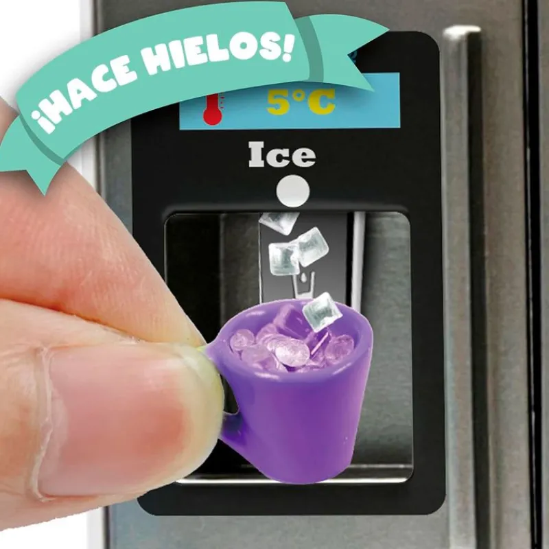 BIZAK Mini World Playset Cocina + 5 Bolas- Muñecas