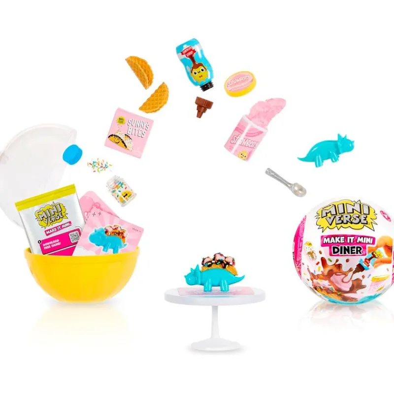 MGA Miniverse Make it Mini Foods Dinner Serie 4- Manualidades