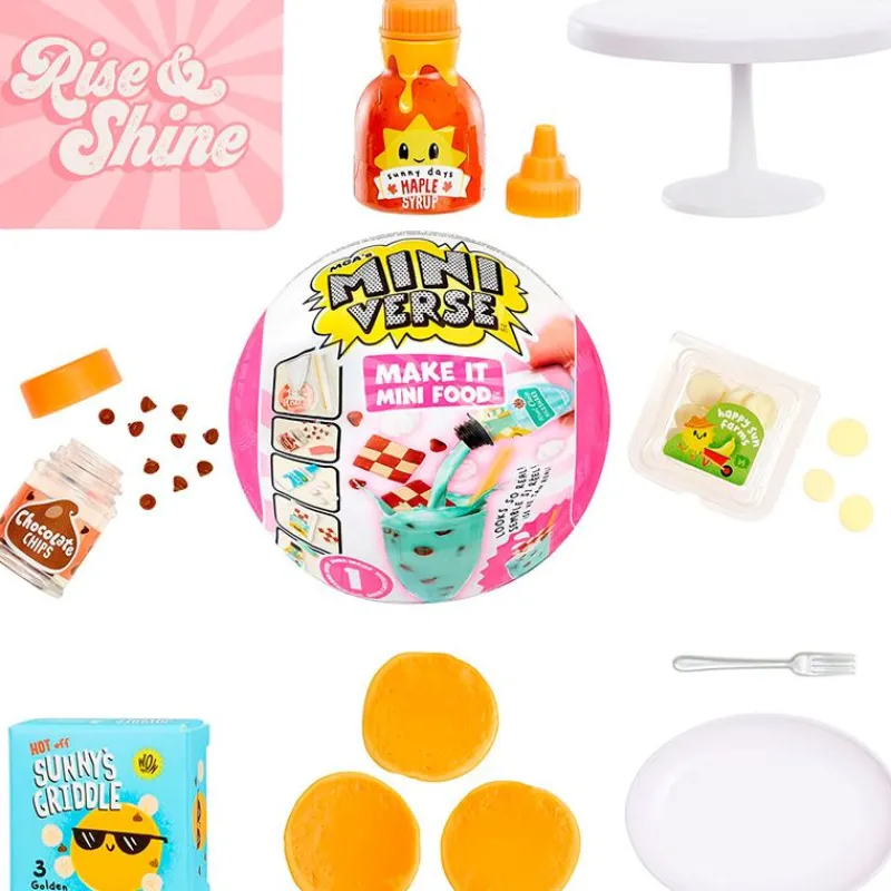 MGA Miniverse Make It Mini Food Diner Bola Sorpresa- Manualidades