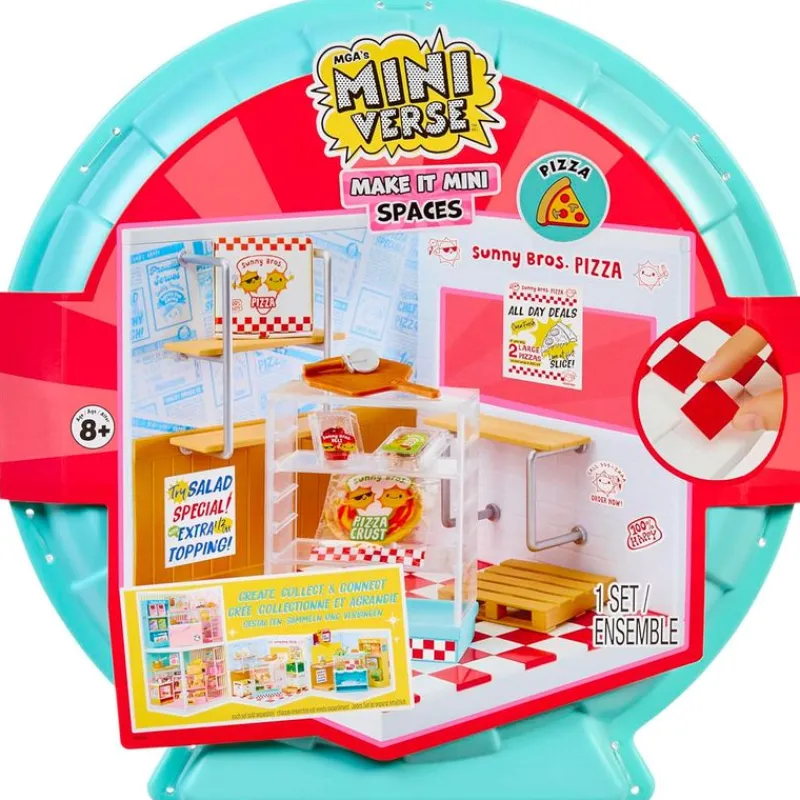 MGA Manualidades|Miniverse Make It Mini Pizzería