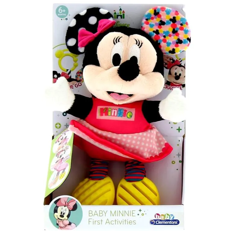 CLEMENTONI Primera Infancia Y Preescolar|Minnie Baby Peluche Texturas