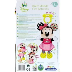 CLEMENTONI Primera Infancia Y Preescolar|Minnie Baby Peluche Texturas