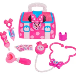 JUST PLAY Minnie Mouse Bolso Médico con Accesorios- Juegos Y Juguetes De Imitación