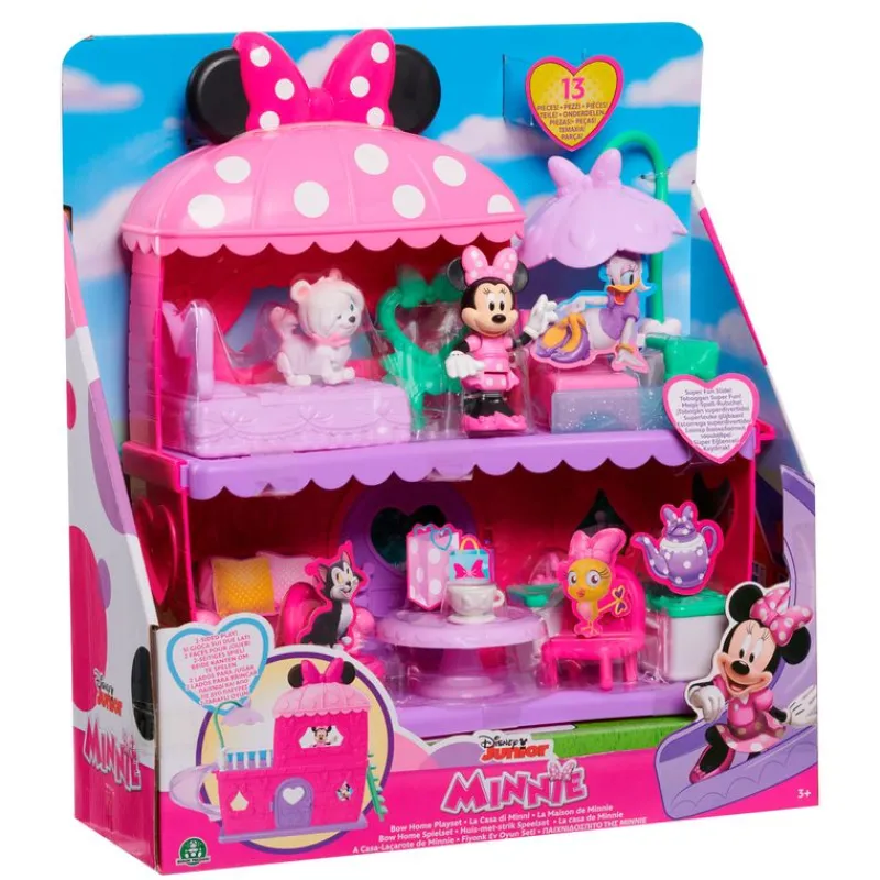 JUST PLAY Minnie Mouse Casa- Figuras Y Figuras De Acción