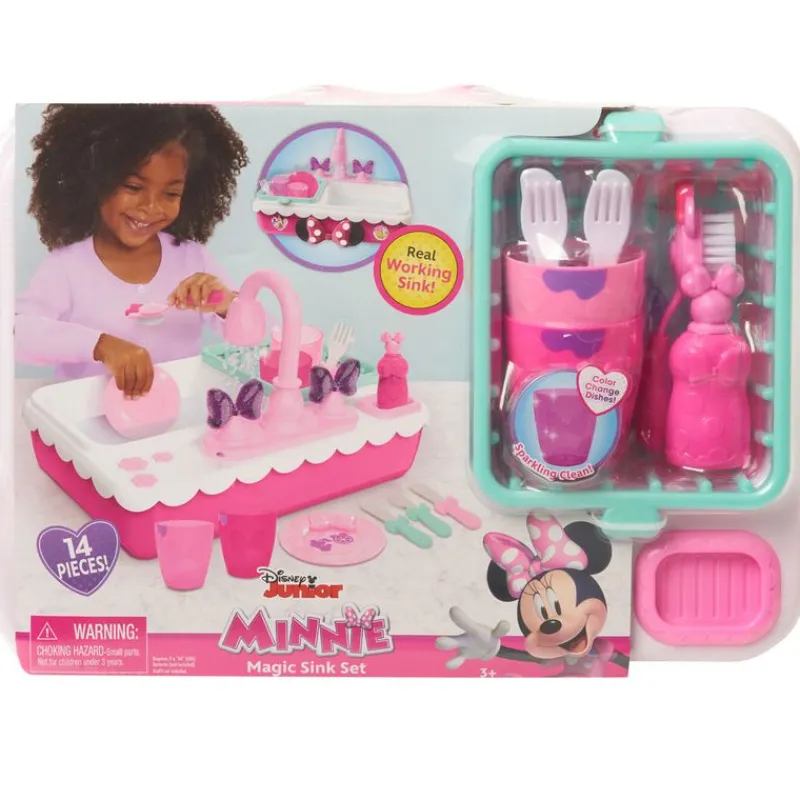 JUST PLAY Juegos Y Juguetes De Imitación|Minnie Mouse Fregadero Mágico
