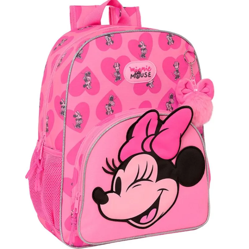 SAFTA Escolar|Minnie Mouse Mochila Adaptable Carro Loving
