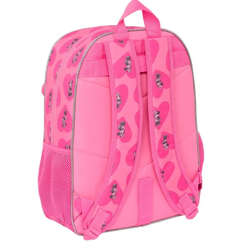 SAFTA Escolar|Minnie Mouse Mochila Adaptable Carro Loving