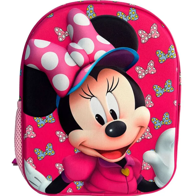SELECCION DRIM Escolar|Minnie Mouse Mochila 3D Lacitos