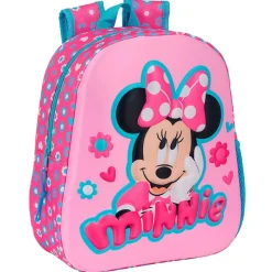 SAFTA Escolar|Minnie Mouse Mochila Guadería 3D