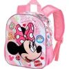 KARACTERMANIA Minnie Mouse Mochila Infantil 3D- Escolar