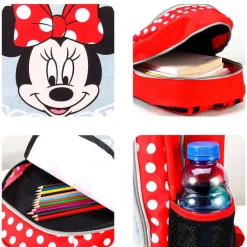 SELECCION DRIM Minnie Mouse Mochila Infantil- Escolar