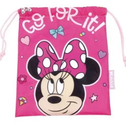 ARDITEX Escolar|Minnie Mouse Saco Merienda