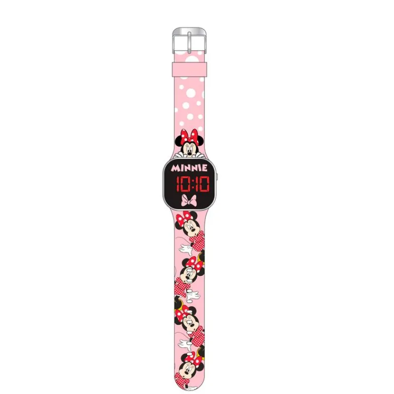 KIDS EUROSWAN Minnie Reloj Digital LED- Electrónicos