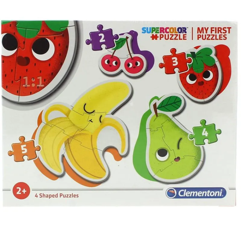 CLEMENTONI Puzzles Y Construcciones|Mis Primeros Puzzles Fruta y Verdura