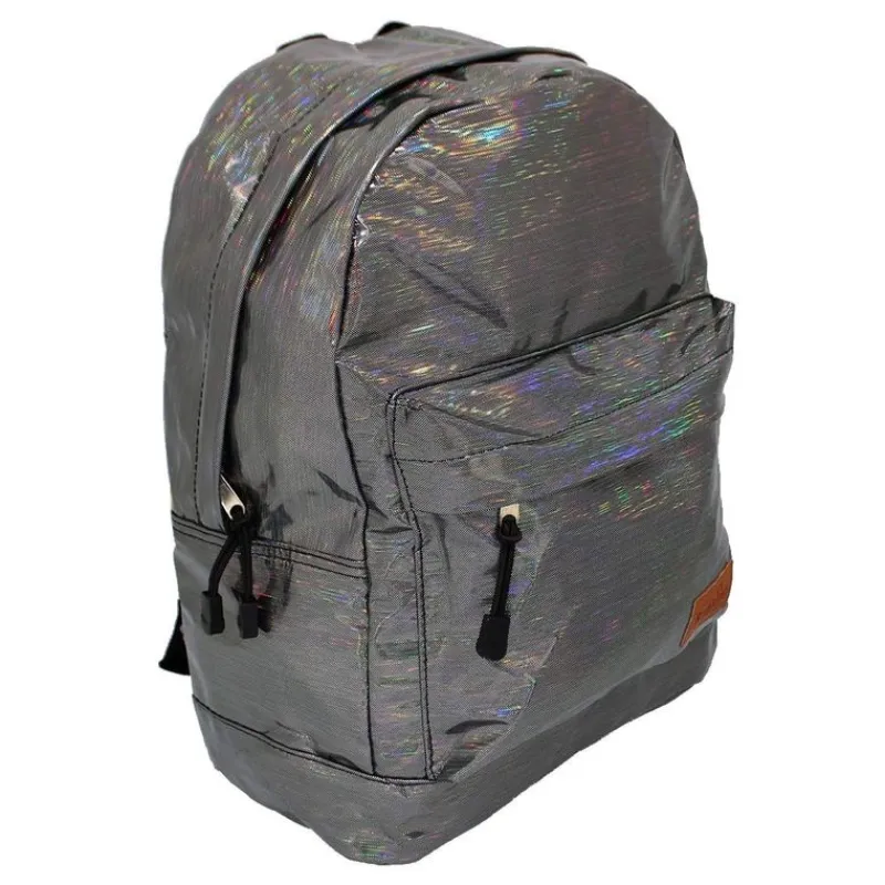 SELECCION DRIM Mochila Ranking Laser Gris- Escolar