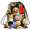 MONTICHELVO Mochila Saco Emoji Sticker- Escolar