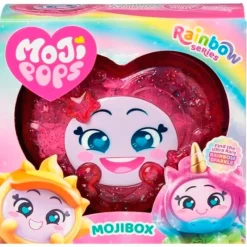 MAGIC BOX Manualidades|MojiPops Rainbow MojiBox Surtida