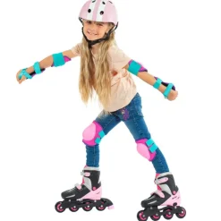 MOLTO Bicicletas, Correpasillos Y Triciclos|Roller Patines 4 en Línea Rosa