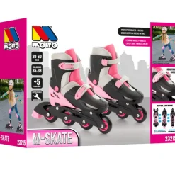 MOLTO Bicicletas, Correpasillos Y Triciclos|Roller Patines 4 en Línea Rosa