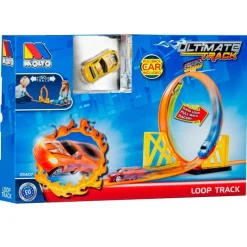 MOLTO Ultimate Pista de Carreras con Looping- Vehículos, Trenes Y Parkings