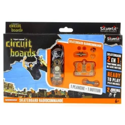 SILVERLIT Vehículos, Trenes Y Parkings|Monopatín Dedo RC Blanco y Negro