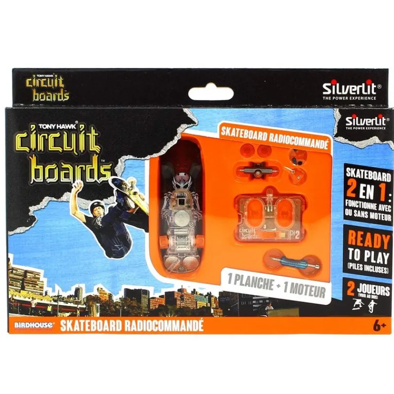 SILVERLIT Vehículos, Trenes Y Parkings|Monopatín Dedo RC Esqueleto