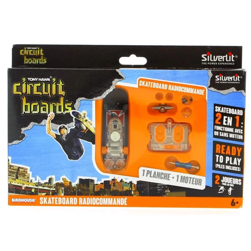 SILVERLIT Vehículos, Trenes Y Parkings|Monopatín Dedo RC Halcón con Cruz