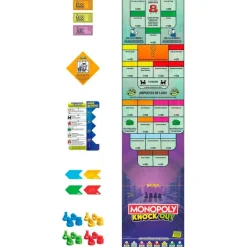 HASBRO Juegos De Mesa|Monopoly Knockout
